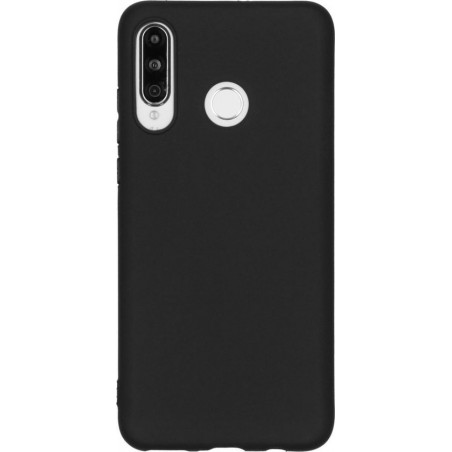 iMoshion Color Backcover Huawei P30 Lite hoesje - Zwart