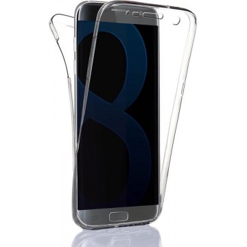 Samsung S8 Hoesje en Samsung S8 Screenprotector - Samsung Galaxy S8 Hoesje - Transparant 360 Case + Screenprotector