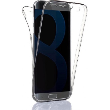 Samsung S8 Hoesje en Samsung S8 Screenprotector - Samsung Galaxy S8 Hoesje - Transparant 360 Case + Screenprotector