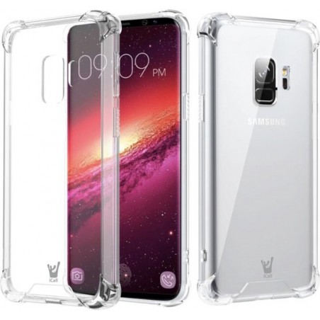 Samsung S9 Hoesje - Samsung Galaxy S9 Hoesje - Samsung S9 Hoesje Transparant Shock Proof Case