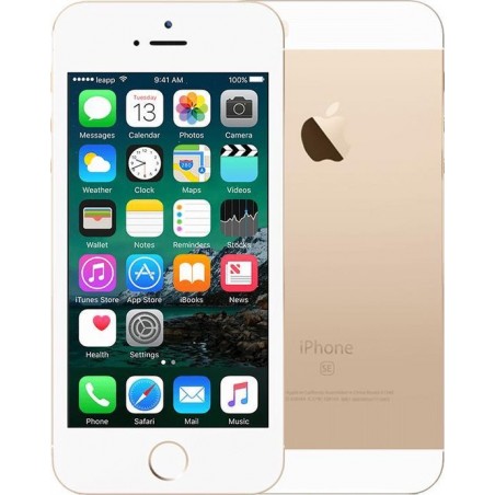 iPhone SE | 64 GB | Goud | Licht gebruikt | 2 jaar garantie | Refurbished Certificaat | leapp