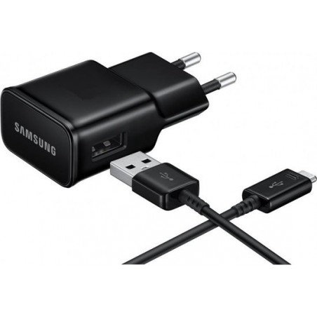 ETA-U90EBEG Samsung Travel Charger incl. USB-C Cable 2.0A Black Bulk