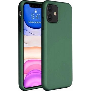Silicone case iPhone 11 - groen