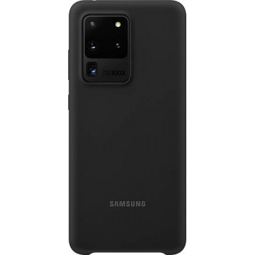 Samsung Silicone Cover - Samsung Galaxy S20 Ultra - Zwart