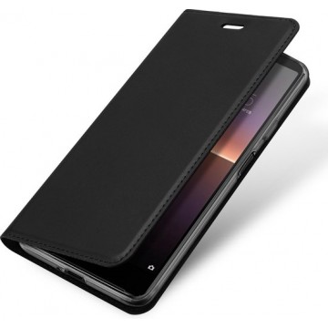 DUX DUCIS TPU Wallet hoesje voor Sony Xperia 10 II hoesje - zwart