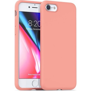 Silicone case iPhone 7 / 8  - roze