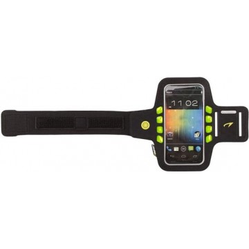 Avento Smartphone Sportarmband - Zwart/Zilver - One Size