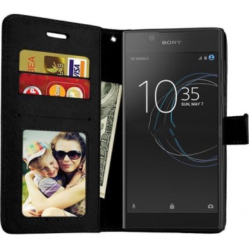 Sony Xperia XZ2 Compact Portemonnee hoesje / book case Zwart