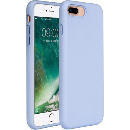 Silicone case iPhone 8 Plus / 7 Plus - paars