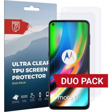 Rosso Motorola Moto G9 Plus Ultra Clear Screen Protector Duo Pack