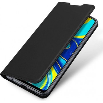 DUX DUCIS TPU Wallet hoesje voor Xiaomi Redmi Note 9 Pro / 9S - zwart