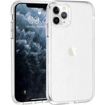 iPhone 12 Pro Hoesje - Transparant Backcover Hard Case