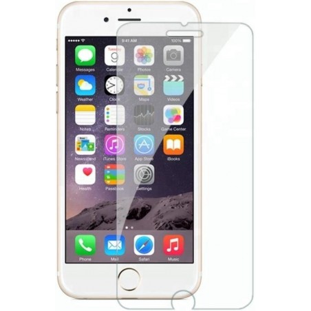 Glazen Screenprotector voor iPhone 7 en iPhone 8 - Gehard Beschermglas - Transparant en Krasbestendig - 1 stuk