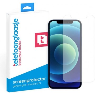 Apple iPhone 12 Screenprotector Glas  - iPhone 12 Screen Protector -  Screenprotector iPhone 12 Tempered glass