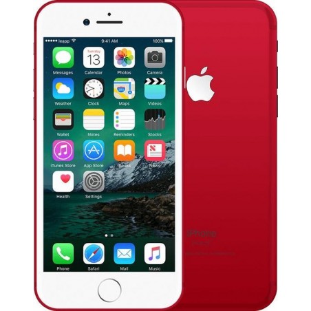 iPhone 7 | 128 GB | Rood | Licht gebruikt | 2 jaar garantie | Refurbished Certificaat | leapp