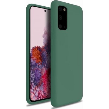 Shieldcase silicone case Samsung Galaxy A41 - groen