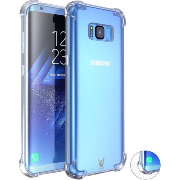 Samsung S8 Hoesje - Samsung Galaxy S8 Hoesje - Transparant Shock Proof Case