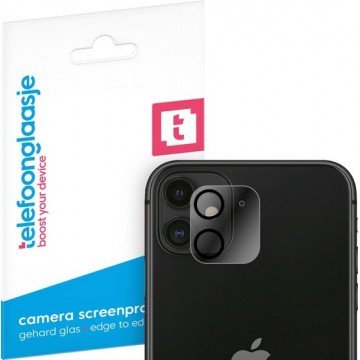 iPhone 11 camera screenprotector van Gehard glas