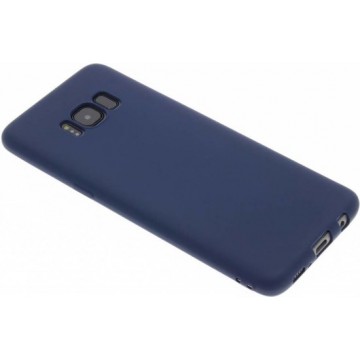 Color Backcover Samsung Galaxy S8 hoesje - Donkerblauw