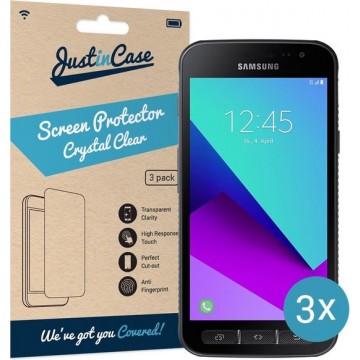 Just in Case Screen Protector Samsung Galaxy Xcover 4/Xcover 4s - Crystal Clear - 3 stuks