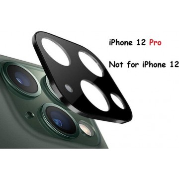 iPhone 12 Pro Lens Protector / Lens tempered glass - Zwart