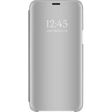 Samsung Galaxy A20S Hoesje - Clear View Case - Zilver