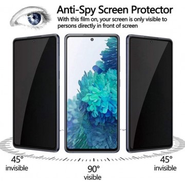 Samsung Galaxy S20 FE / S20 FE 5G Anti Spy tempered glass - Privacy Screen Protector
