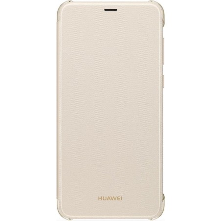 Huawei flip cover - goud - voor Huawei P smart