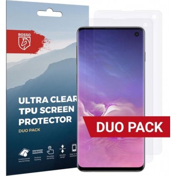 Rosso Samsung Galaxy S10 Ultra Clear Screen Protector Duo Pack