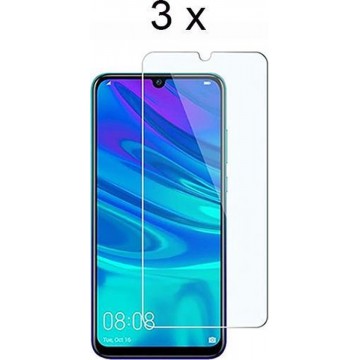 Huawei p smart 2019 screenprotector glas - screenprotector huawei p smart 2019 - 3x tempered glass screen protector