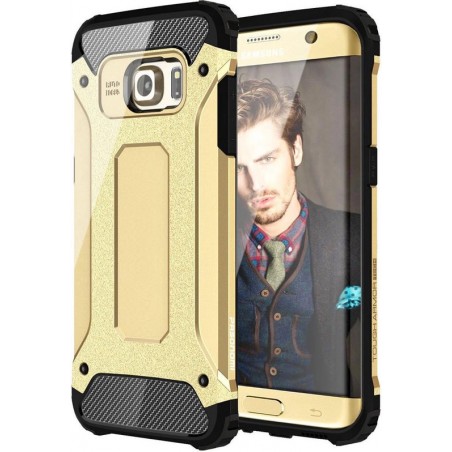 Samsung Galaxy S7 Edge Cool Armor Hoesje Goud