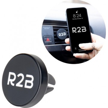 R2B Telefoonhouders auto magnetisch - Geschikt voor ventilatierooster - Universeel - Zwart