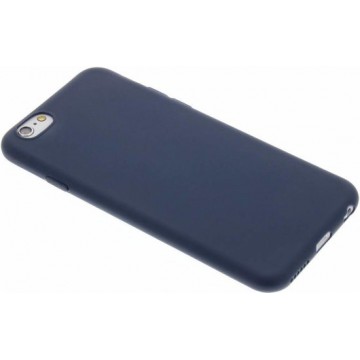 Color Backcover iPhone 6 / 6s hoesje - Donkerblauw