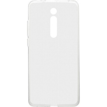 Shop4 - Xiaomi Mi 9T Pro  Hoesje - Zachte Back Case Transparant