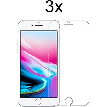 iphone 7 screenprotector - iPhone 8 screenprotector - iphone 6 screenprotector glas - iPhone 6s screen protector - 3 stuks