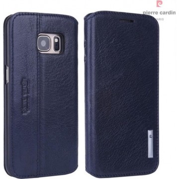 Pierre Cardin Book case Samsung Galaxy S7 - Donkerblauw