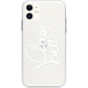 FOONCASE iPhone 11 hoesje TPU Soft Case - Back Cover - Ciao Bella!