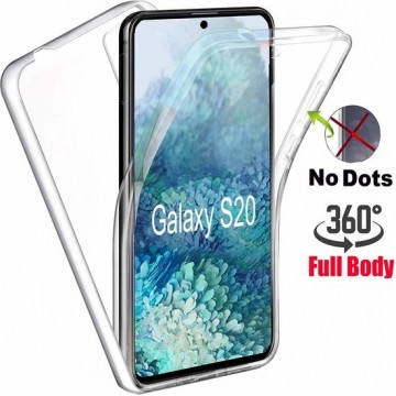 Samsung Galaxy S20 Hoesje 360Â° TPU 2 in 1 Case Transparant