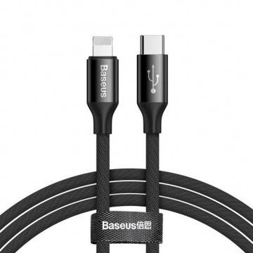 Lightning Naar USB-C Fast Charge Kabel Baseus Anti-Breakable 1 Meter