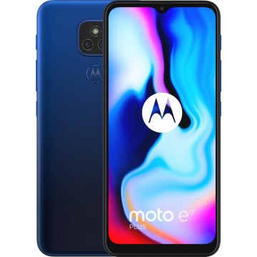 Motorola Moto E7 Plus - 64GB - Misty blue