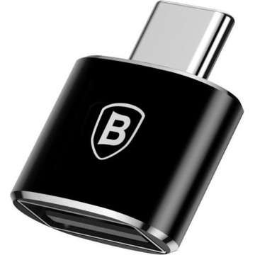 Baseus Adapter USB naar USB-C - zwart