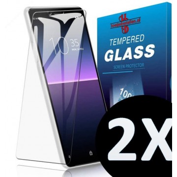 Sony XPERIA 10 II Screenprotector Glas Gehard Tempered Glass - 2 X