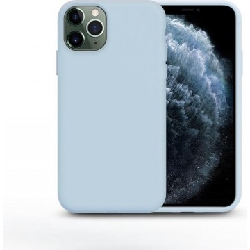 Nano Silicone Back Hoesje Apple iPhone 11 Pro Max - Baby Blue Ntech