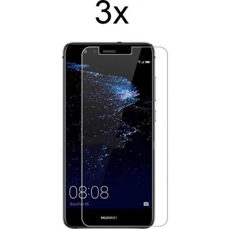 Huawei P10 Lite Screenprotector Glas - 3x Tempered Glass Screen Protector