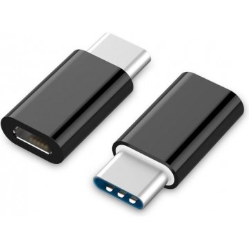 OTB USB-C (m) - USB Micro B (v) adapter - USB2.0 / zwart
