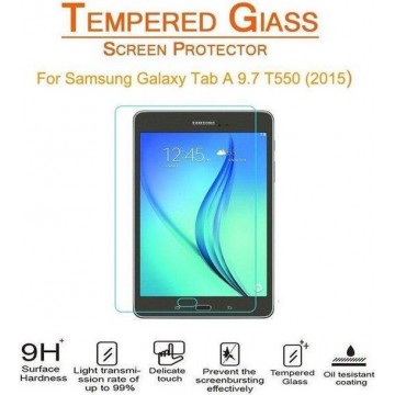 Tempered glass Glazen Screenprotector  (0.3mm) voor Samsung Galaxy Tab A 9.7 inch SM - T550