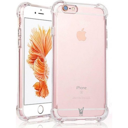 iPhone 6s / 6 Hoesje Transparant - Shock Proof Siliconen Case