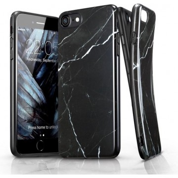 ESR Apple iPhone SE 2020 / iPhone 7/8 Case Marble Zwart