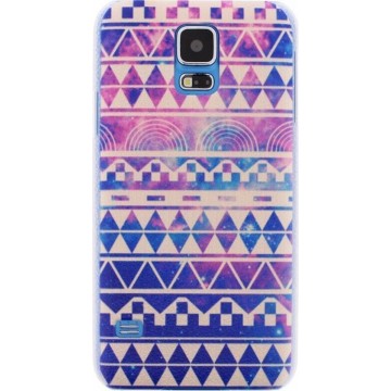 Xccess Cover Samsung Galaxy S5/S5 Plus/S5 Neo Purple Aztec