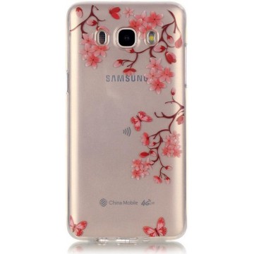 Samsung Galaxy J5 (2016) TPU Back Cover Bloemen